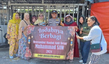 Polsek-Tanggulangin-Berbagi-Sambut-Maulid-Nabi