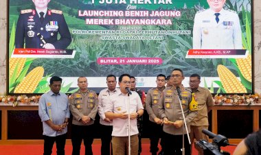 Kementan-RI-Apresiasi-Polda-Jatim-atas-Inovasi-Polres-Blitar-Ciptakan-Benih-Jagung-Bhayangkara