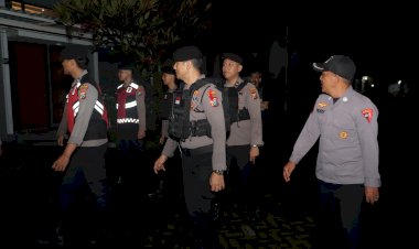 Polres-Mojokerto-Intensifkan-Patroli-Rumah-Kosong-yang-Ditinggal-Mudik