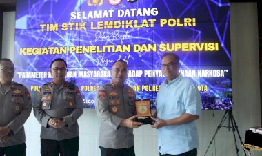 STIK-Lemdiklat-Polri-Teliti-Parameter-Masyarakat-terhadap-Narkoba-di-Polresta-Sidoarjo