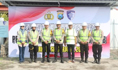 Peletakan-Batu-Pertama-Gedung-BPKB-di-Polresta-Sidoarjo