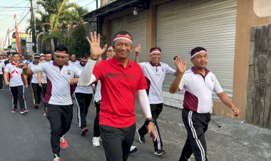 Fun-Walk-Hingga-Aneka-Lomba-Ala-Polresta-Sidoarjo,-Meriahkan-Dirgahayu-RI-Ke-80