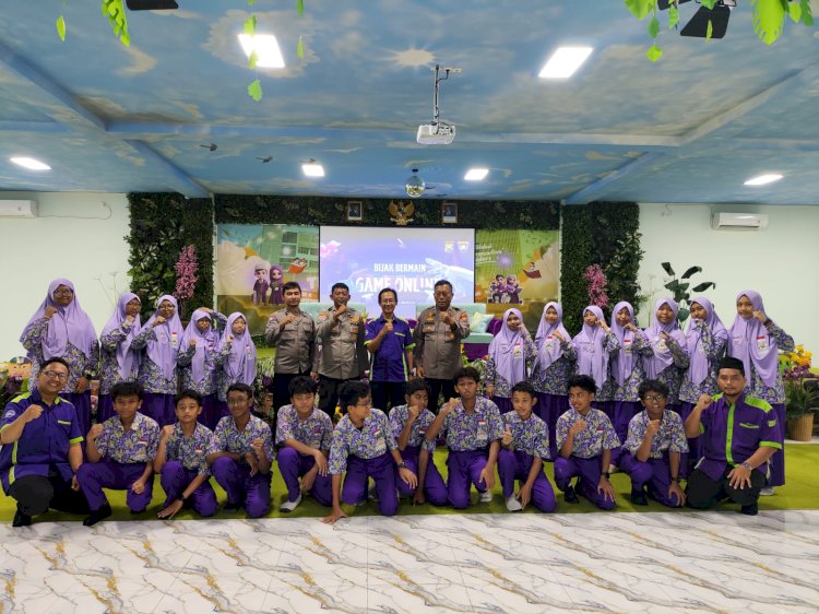 Polresta Sidoarjo Gencarkan Edukasi Bijak Penggunaan Gadget di Kalangan Pelajar