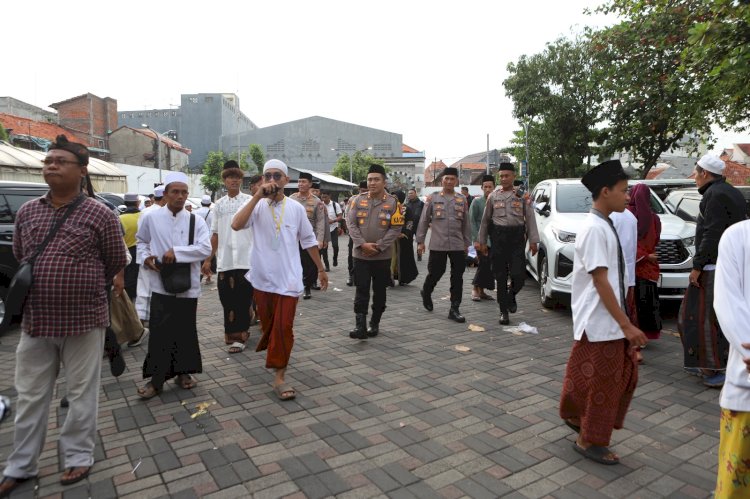 Polres Pelabuhan Tanjungperak Libatkan 209 Personel Layani Haul Ke 549 Sunan Ampel